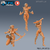 Alta Elfa - Sem Pintura, Miniatura 3D Médio Para Rpg de Mesa