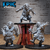Troll da Selva - Sem Pintura. Miniatura 3D Grande Para Rpg de Mesa