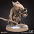 Kobold Feiticeiro - Sem Pintura, Miniatura 3D Médio Para Rpg de Mesa