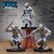 Homem Lagarto Bandido - Sem Pintura, Miniatura 3D Médio Para Rpg de Mesa