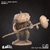 A Abobora Louca - Sem Pintura, Miniatura 3D Grande Para Rpg de Mesa