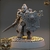 Magath Byteblood - Sem Pintura, Miniatura 3D Médio Para Rpg de Mesa