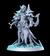 Guerreira Oni - Sem Pintura, Miniatura 3D Média Para Rpg de Mesa