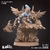 Orc Druida - Sem Pintura, Miniatura 3D Grande Para Rpg de Mesa