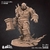 Orc Chefe Guerreiro - Sem Pintura, Miniatura 3D Grande Para Rpg de Mesa