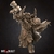 Minotauro Paladino - Sem Pintura, Miniatura 3D Grande Para Rpg de Mesa