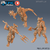 Gnoll da Pradaria - Sem Pintura, Miniatura 3D Média Para Rpg de Mesa