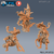 Espantalho Cabeça de Abobora - Sem Pintura, Miniatura 3D Média Para Rpg de Mesa