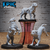 Cão de Assalto - Sem Pintura, Miniatura 3D Média Para Rpg de Mesa