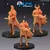 Guarda Real com Besta - Sem Pintura, Miniatura 3D Média Para RPG de Mesa na internet