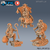 Papai Noel - Sem Pintura, Miniatura 3D Média Para Rpg de Mesa