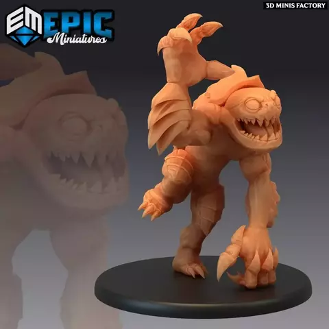Abominação do Pantano Atacando - Sem Pintura, Miniatura 3D Grande Para Rpg de Mesa - comprar online