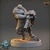 Thormund Warfury- Sem Pintura, Miniatura 3D Médio Para Rpg de Mesa
