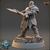 Torsten Ironhelm - Sem Pintura, Miniatura 3D Médio Para Rpg de Mesa