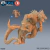 Homem Lagarto Caçador de Homens - Sem Pintura, Miniatura 3D Médio Para Rpg de Mesa na internet