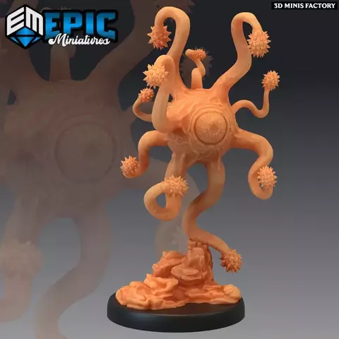 Virus Mortal - Sem Pintura, Miniatura 3D Médio Para RPG de Mesa - comprar online