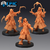 Vampiro Mago de Sangue - Sem Pintura, Miniatura 3D Média Para Rpg de Mesa