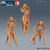 Princesa Vampira - Sem Pintura. Miniatura 3D Média Para Rpg de Mesa