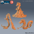 Wyrm Vulcânico - Sem Pintura, Miniatura 3D Imenso Para Rpg de Mesa