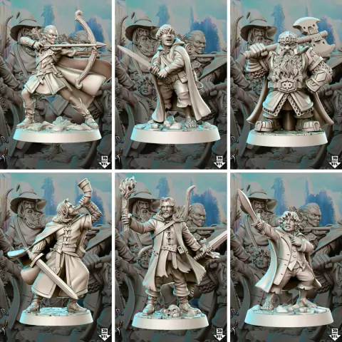 Kit 2 - Senhor dos Anéis - Sociedade do Anel