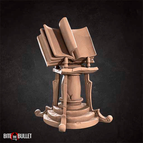 Púlpito de Leitura - Sem Pintura, Miniatura 3D Cenário Para RPG de Mesa - comprar online