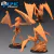 Wyvern de Madeira - Sem Pintura, Miniatura 3D Grande Para Rpg de Mesa