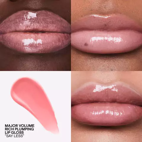 PATRICK TA - Say Less - rich milky pink | Major Volume Plumping Lip Gloss