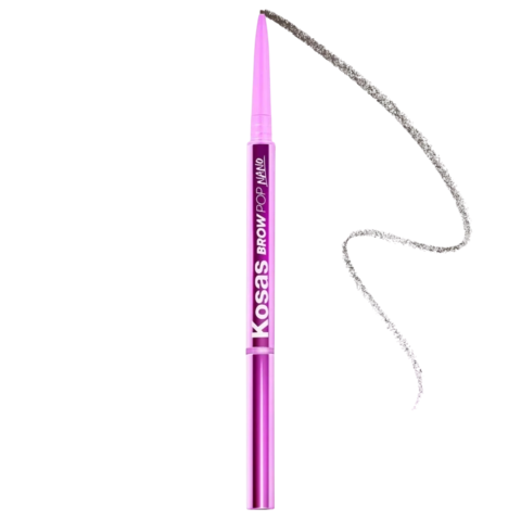 Kosas - Dark Brown | Brow Pop Nano Ultra-Fine Detailing + Feathering Eyebrow Pencil
