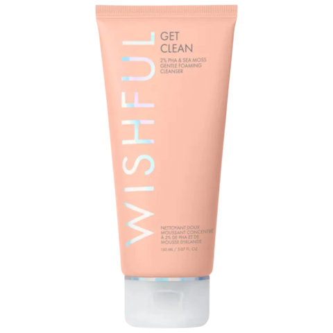 Wishful - Get Clean 2% PHA & Sea Moss Gentle Foaming Cleanser 150 ml.