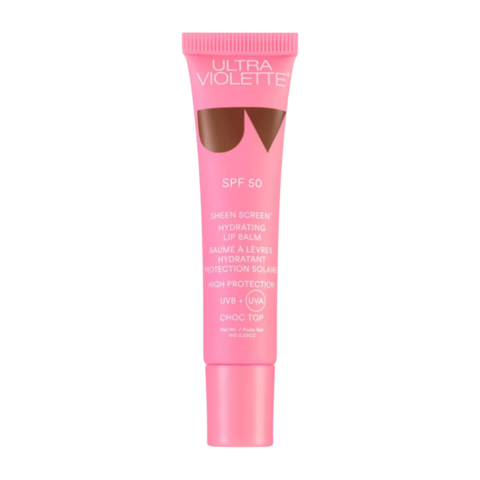 ULTRA VIOLETTE - choc top | SHEEN SCREEN™ SPF 50 HYDRATING LIP BALM