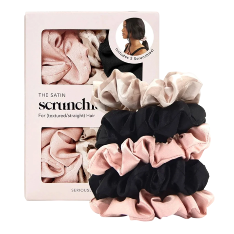 Kitsch - Assorted Satin Sleep Scrunchies