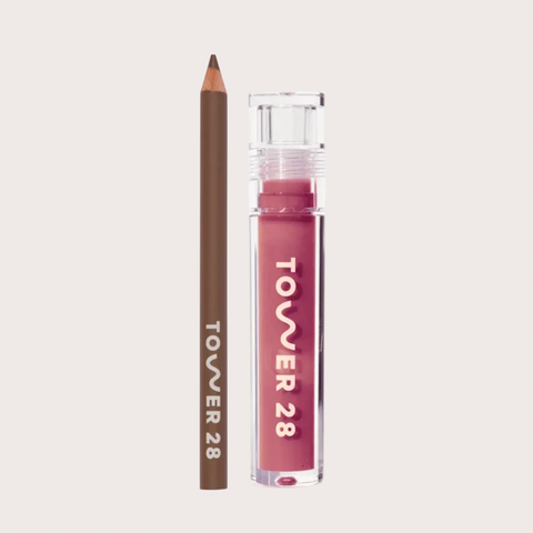 Tower 28 - MAUVE DUO | Line + Shine Lip Duo