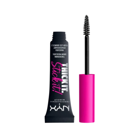 Nyx - Black | Thick it Stick it! Thickening Brow Gel Mascara - comprar online