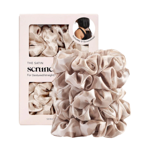 Kitsch - Leopard | Pro Satin Scrunchies