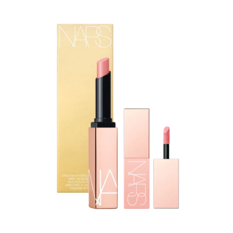 NARS - Orgasm Afterglow Lipstick & Mini Liquid Blush Duo