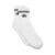 Alo Yoga - White Black | Unisex Half-Crew Throwback Sock