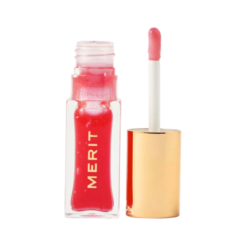 MERIT - Maraschino | Shade Slick Gelée Sheer Tinted Lip Oil