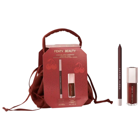 Fenty Beauty - Chocolate Cherriez 2-Piece Lip Set + Pouch - comprar online
