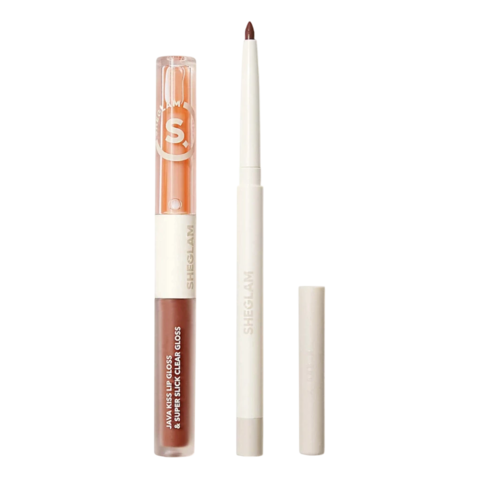 SHEGLAM - HAUTE COCOA LIP SET | SOFT 90'S GLAM LIP LINER AND LIP DUO SET - comprar online