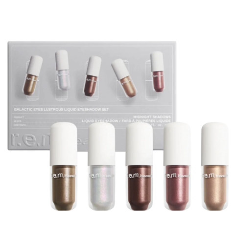 r.e.m. beauty - galactic eyes | lustrous liquid eyeshadow set