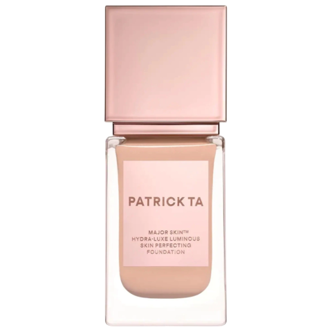 PATRICK TA - 7 Peachy Neutral | Major Skin Hydra-Luxe Luminous Skin Perfecting Foundation For Natural Glow
