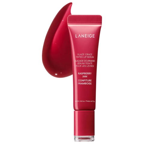Laneige - Raspberry Jam | Glaze Craze Tinted Polypeptide Lip Serum - comprar online