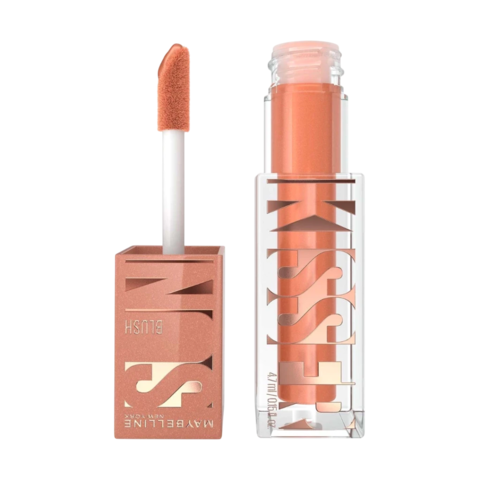 Maybelline - Downtown Rush | Sunkissed Multi-Use Liquid Blush and Bronzer, Face Makeup