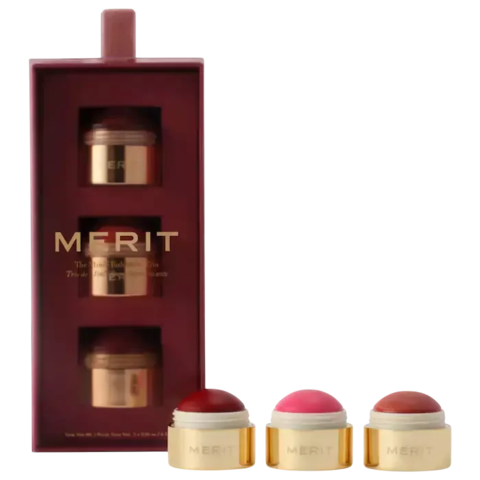 MERIT - The Mini Flush Blush Balm Trio