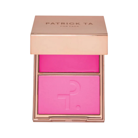 PATRICK TA - She's Giving | Major Headlines Double-Take Crème & Powder Blush Duo