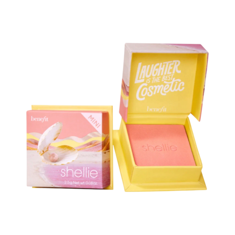 Benefit Cosmetics - Shellie | WANDERful World Silky-Soft Powder Blush | Mini size