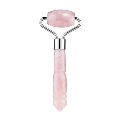 Mount Lai - The De-Puffing Mini Rose Quartz Roller