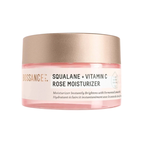 Biossance - Squalane + Vitamin C Rose Brightening Moisturizer