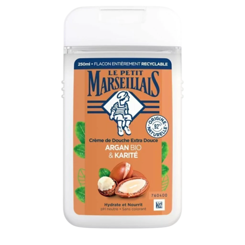 Le Petit Marseillais - Crème de Douche Extra Douce Argan BIO & Karité - comprar online