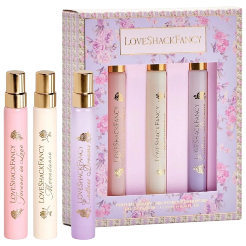 LoveShackFancy - Perfume Library Travel Spray Gift Set - comprar online
